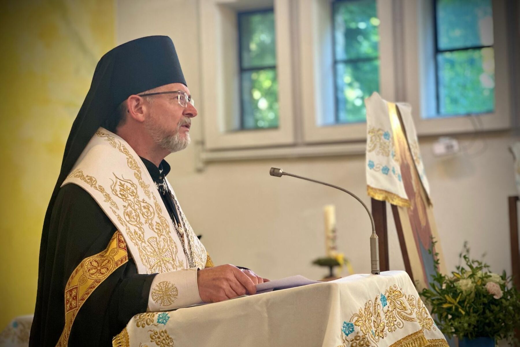 Владика Богдан у Вюрцбурзі: «Нехай Цариця миру випросить нам мир»