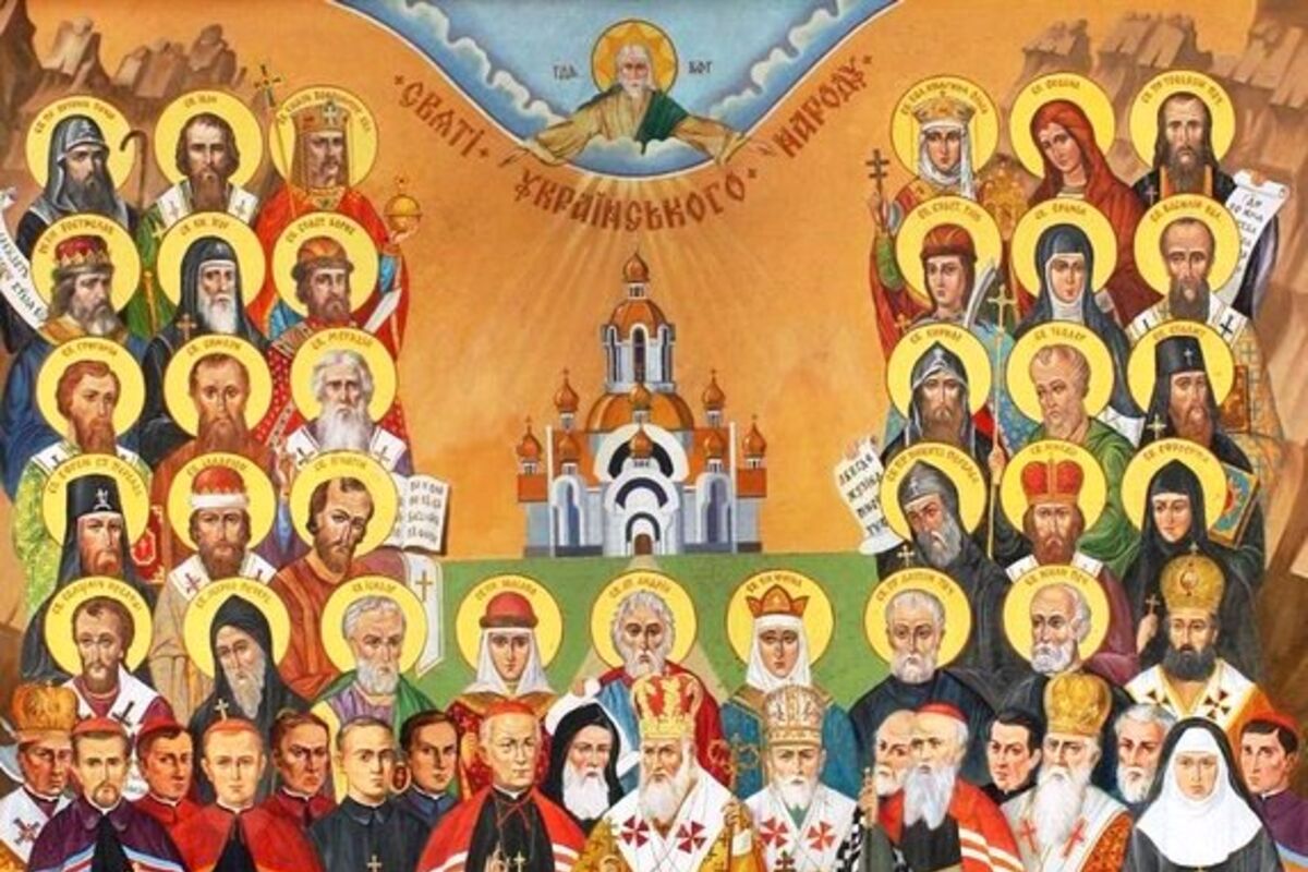 Коментпр на Євангеліє у неділю Всіх святих українського народу