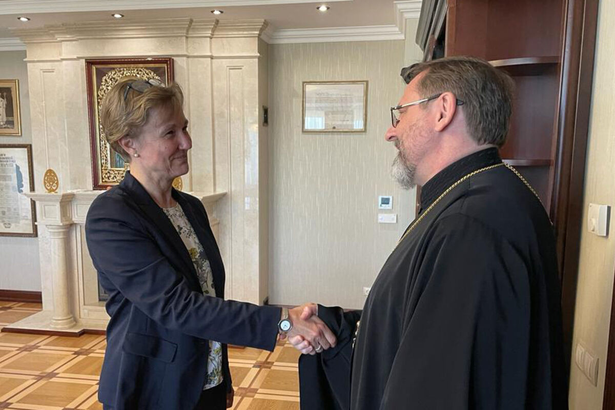 Блаженніший Святослав провів зустріч з Послом Німеччини в Україні