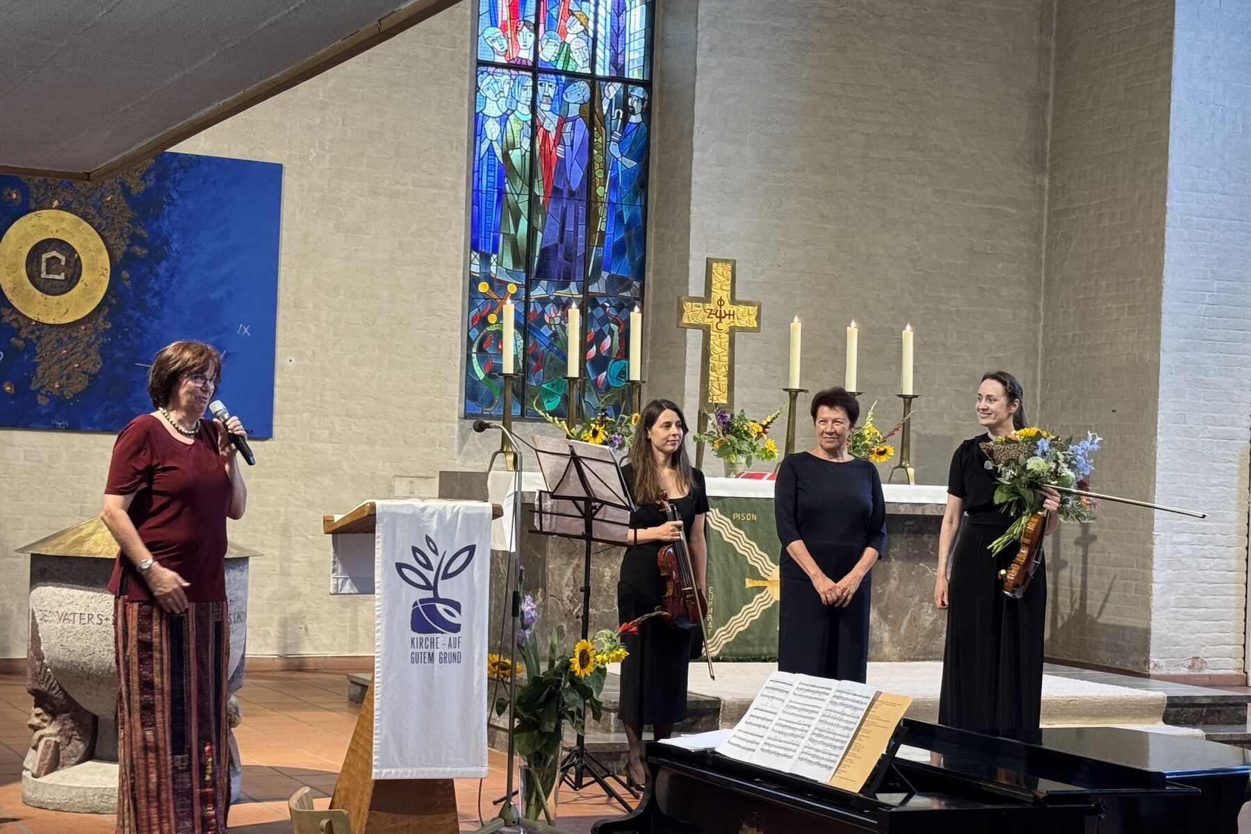 Ukrainische klassische Musik im Rahmen einer ökumenischen Initiative in Bamberg