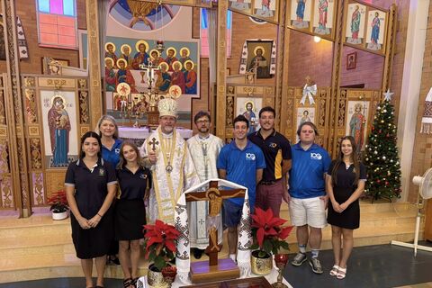 «До нас Господь скеровує своїх ангелів, які запрошують до бенкету Божої любови», — владика Богдан в Австралії