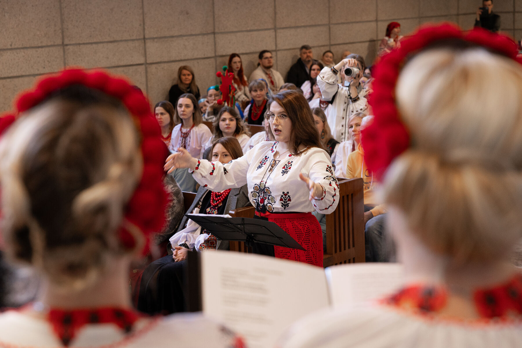 In Finnland veranstalteten Ukrainer das erste Weihnachtsfestival