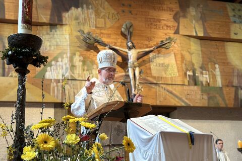 «Від смерті до життя» — владика Богдан у Бальдгамі