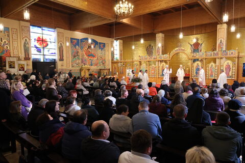 Мюнхенська громада привітала владику Богдана з ювілейними датами