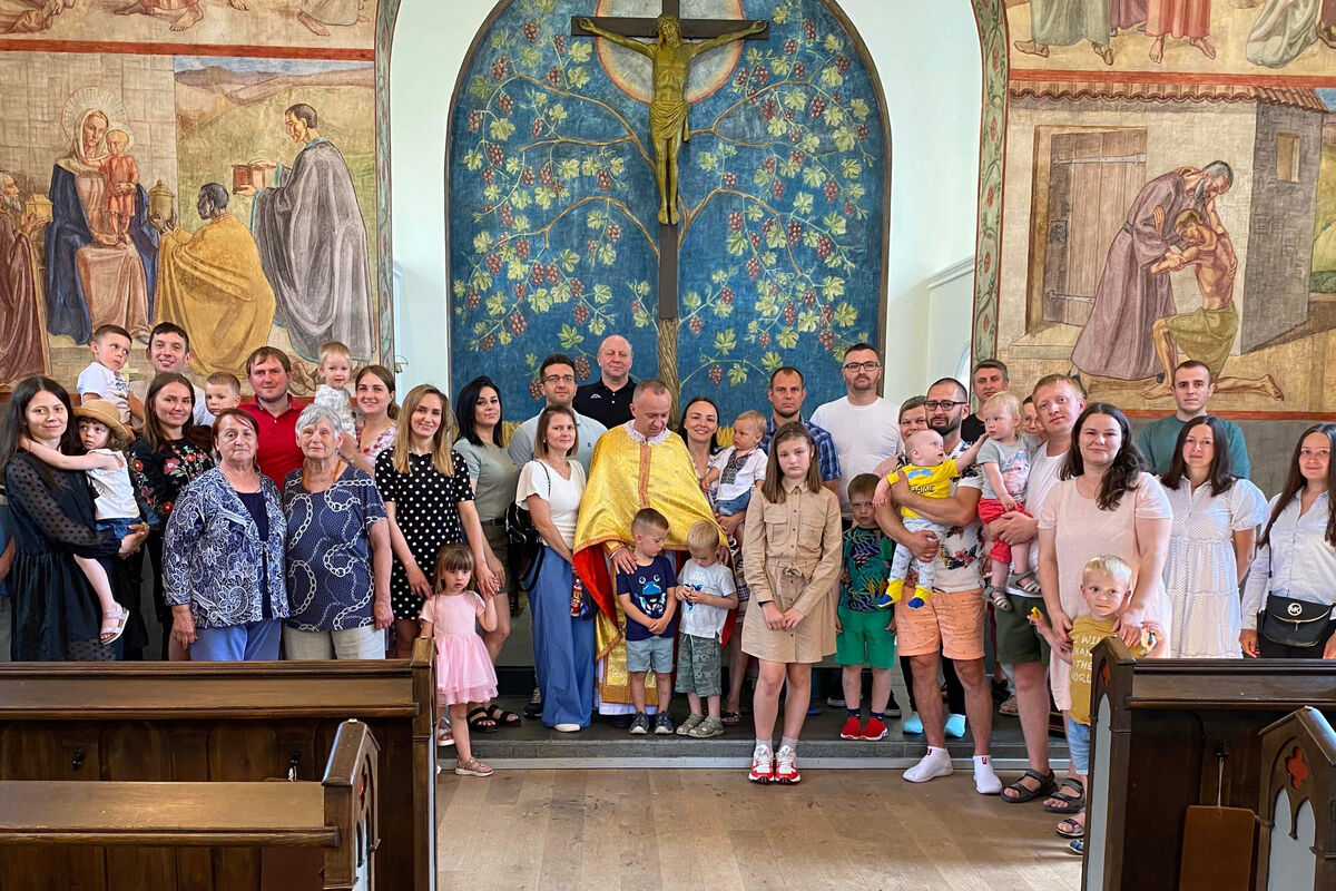 В Данії українці святкували 1-шу річницю своєї парафії