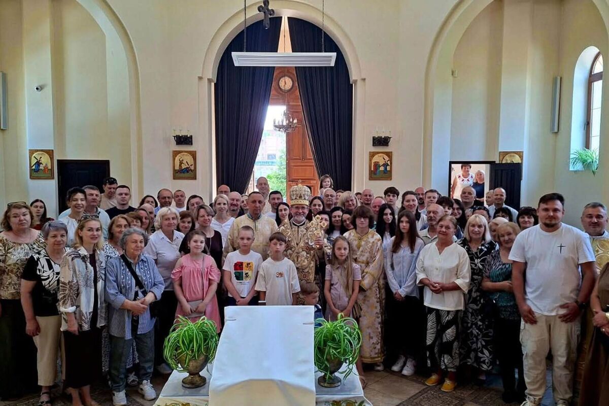 „In der Kirche ist der Mensch nicht allein“ – Bischof Bohdan Dzyurakh in Browary