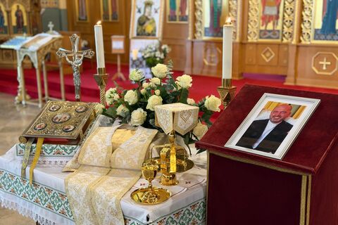 У Мюнхені відбувся похорон священника Ігоря Мизя. Владика Богдан: «Страждання нашого співбрата було остаточно огорнуте світлом Христового Воскресіння»