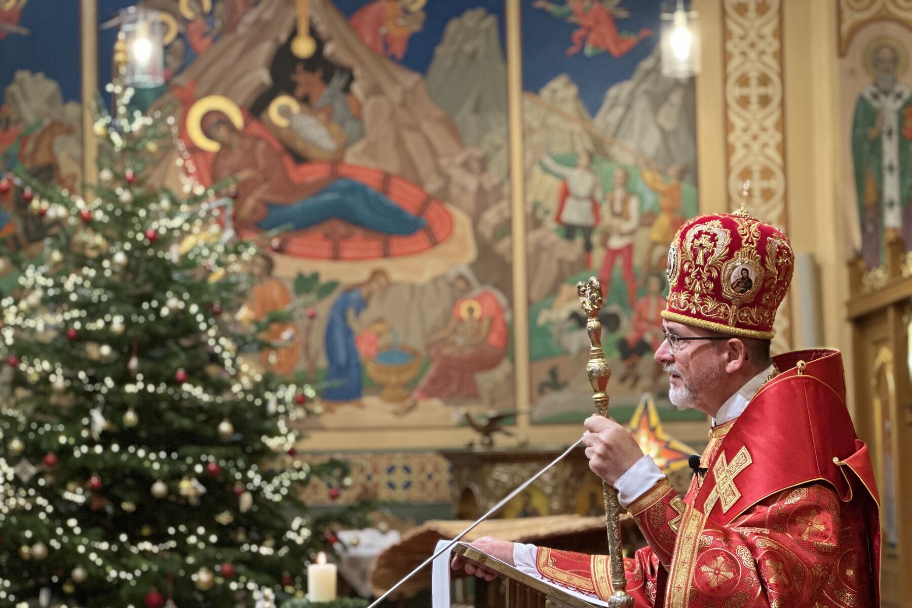 „Gott handelt souverän und geheimnisvoll“ – Bischof Bohdan am Vorabend von Weihnachten