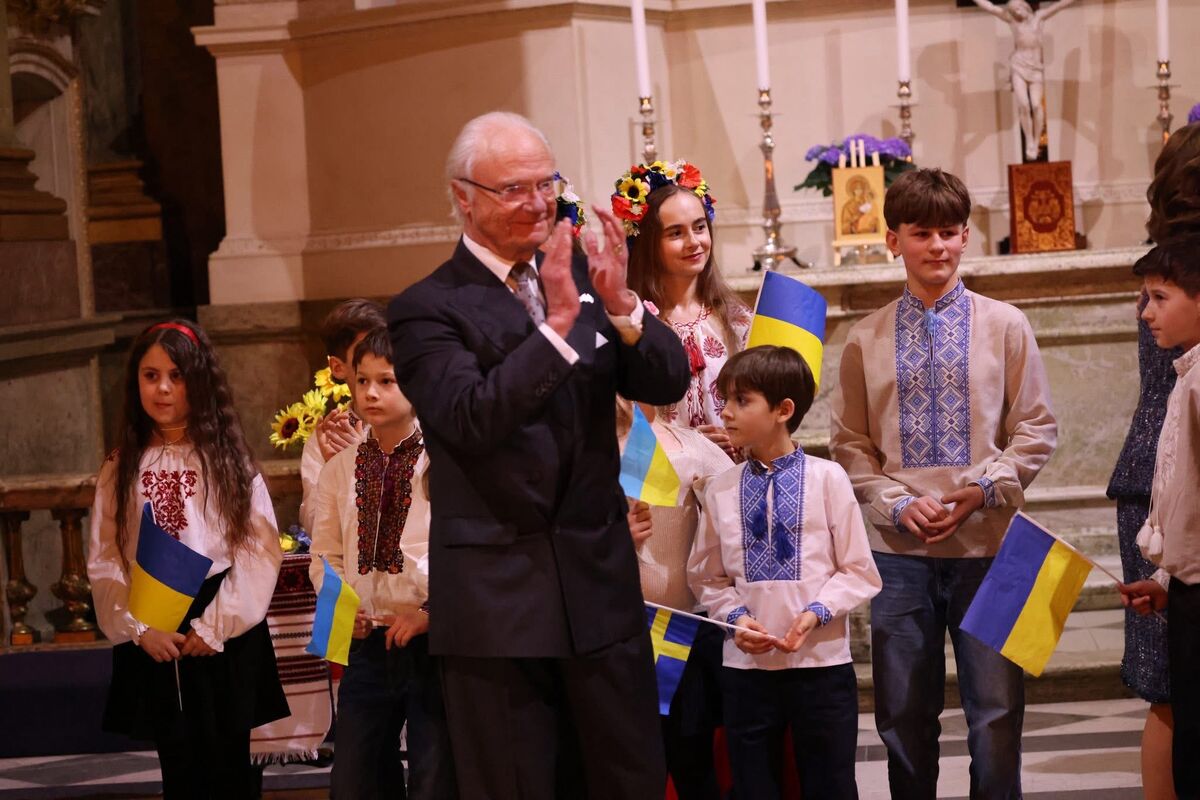 У Швеції королівська родина взяла участь у молитві за Україну