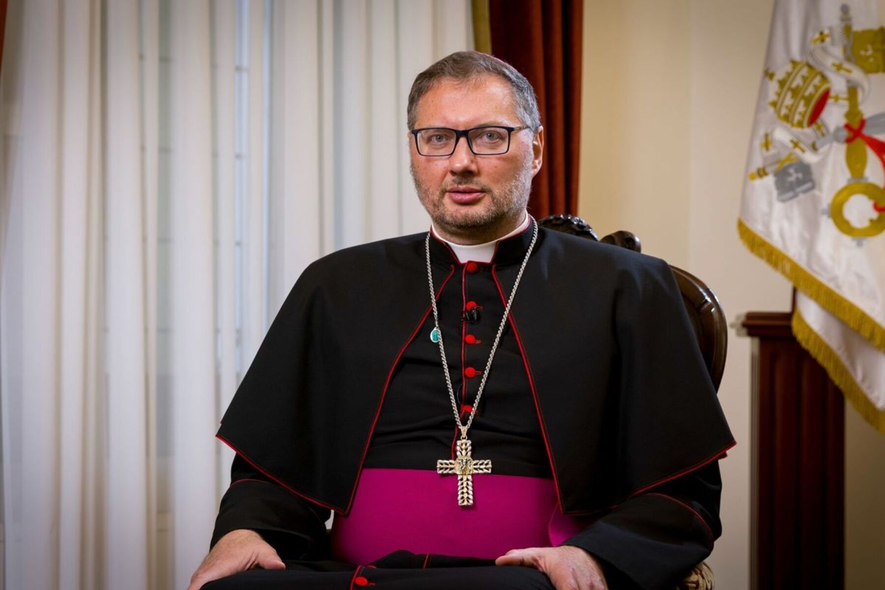 «Біля лінії фронту туга за Богом значно зростає», — архиєпископ Вісвальдас Кульбокас