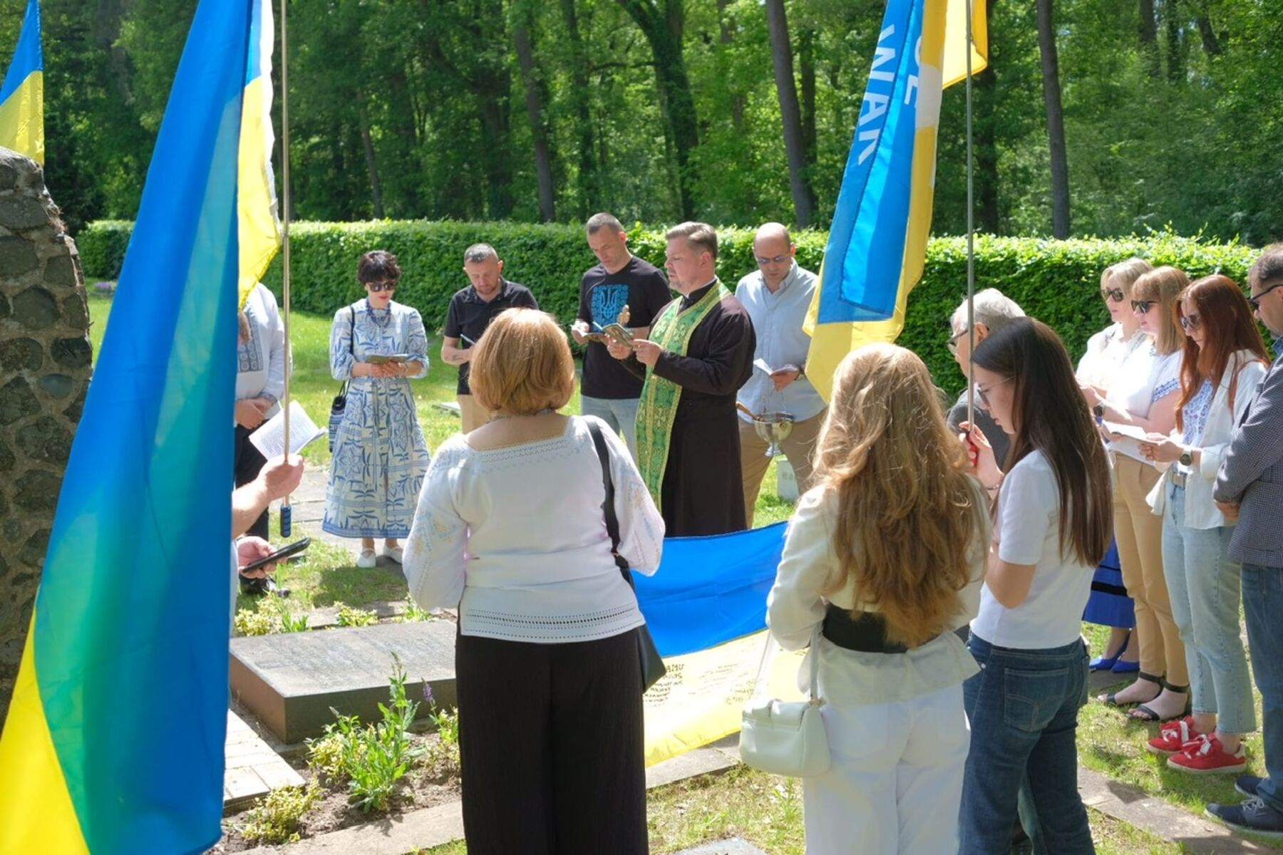 Молитва за українців, які спочили на чужині