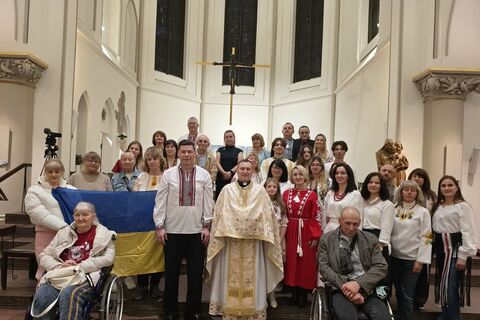 Vierjähriges Bestehen der ukrainischen Seelsorgestelle in Aarhus