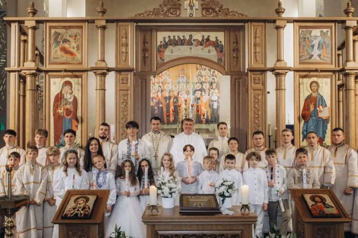 Подвійне свято в українській парафії Дюссельдорфа: храмовий празник та Перша Сповідь