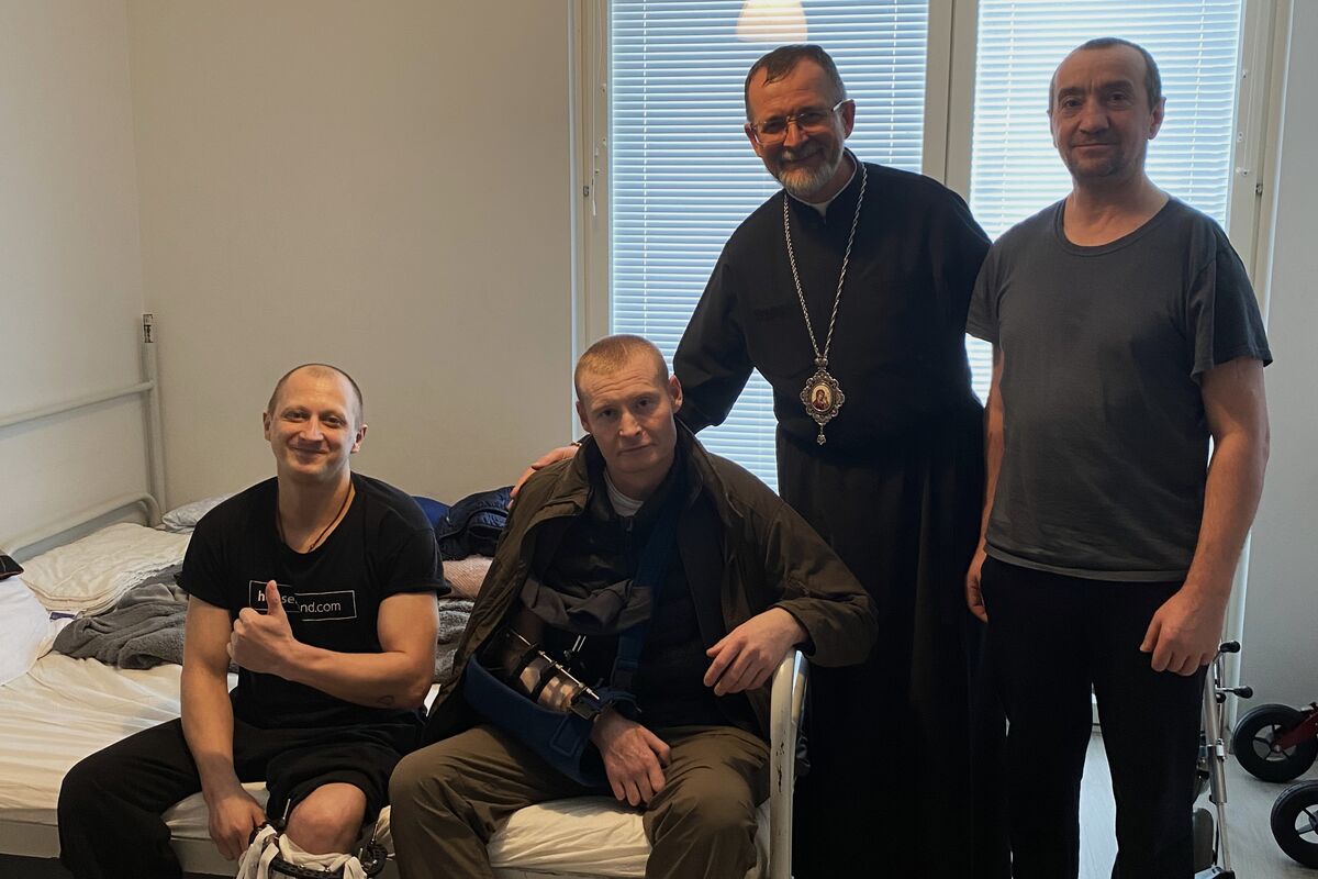 Відвідини військових у лікарні