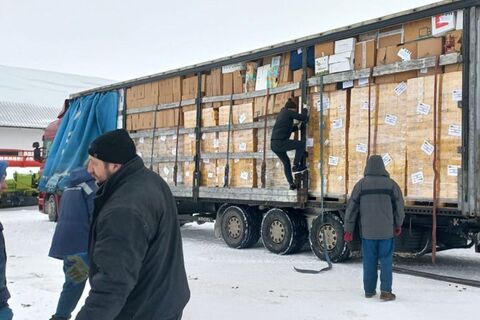 In die Ukraine wurden 80 Stromgeneratoren und Medikamente von Papst Leo XIV. geliefert