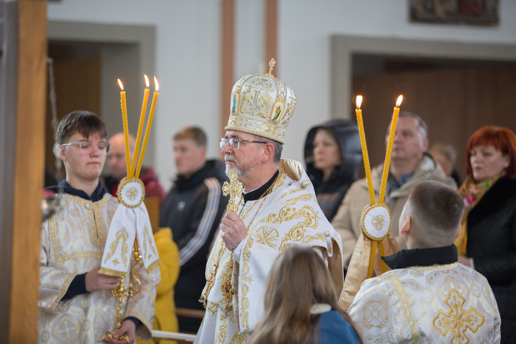 Hirtenbesuch von Bischof Dr. Bohdan bei der ukrainischen Gemeinde in Regensburg