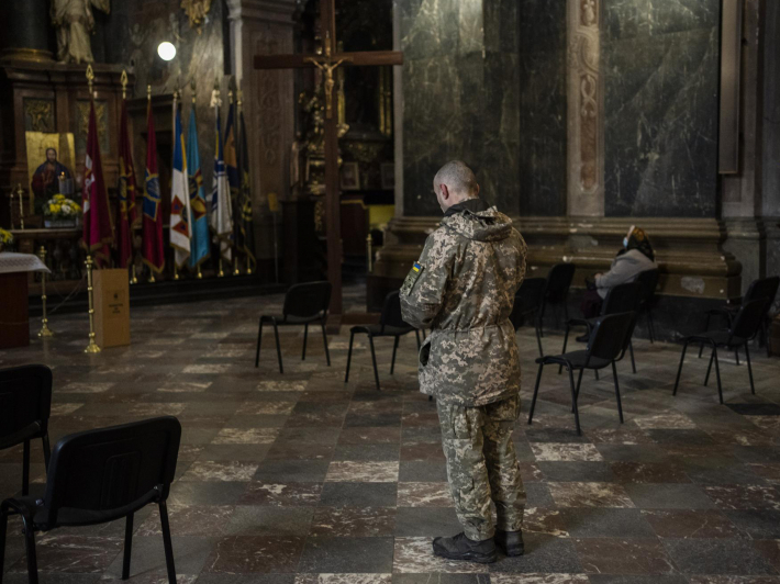 Війна в Україні. Молитва воїна