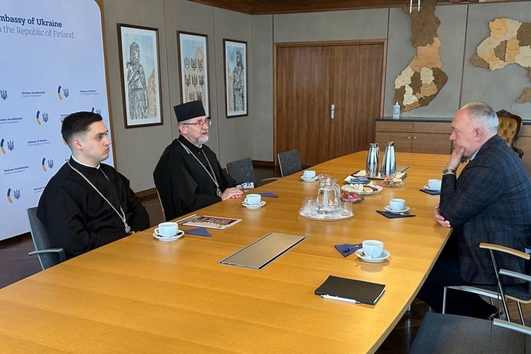 Зустріч у Посольстві України в Гельсінкі