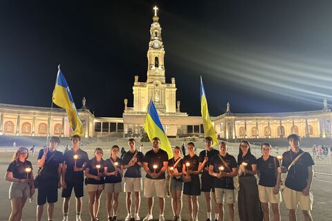 Молитва гамбурзької молоді у Фатімі