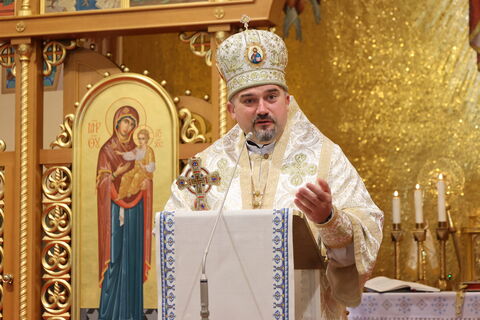 «Хрест містить у собі багато таємниць», — владика Андрій Хім’як у Мюнхені