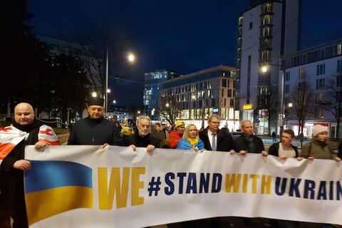 „Für die Zukunft Europas stehen wir an der Seite der Ukraine!“