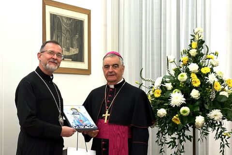 Прощання з апостольським нунцієм архиєпископом Ніколою Етеровичем: вдячність за десятиліття служіння Україні та Церкві