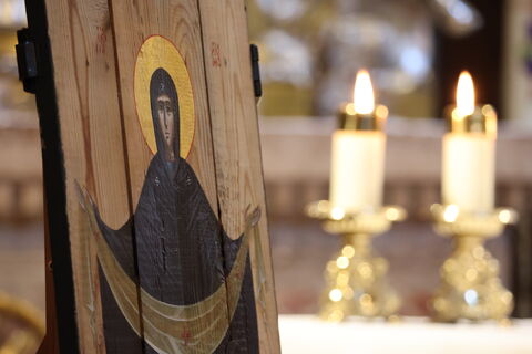 In München wurde am Jahrestag der russischen Vollinvasion für den Frieden in der Ukraine gebetet