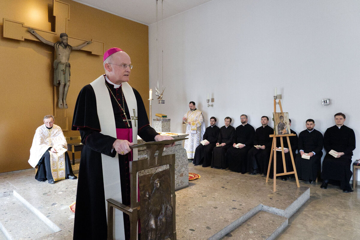 Ökumenisches Friedensgebet im Rahmen des Symposiums in München